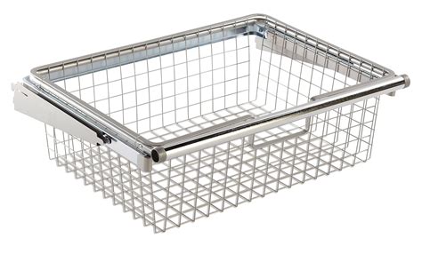 sliding bracket for metal basket|rubbermaid sliding basket.